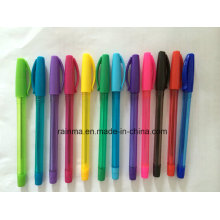 Plastic Stick Ball Pen for Back to School Stationery Supply
